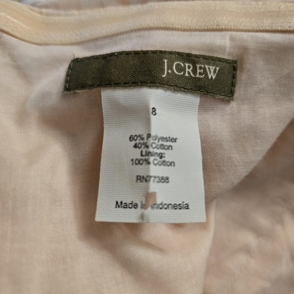 J CREW Dress Cottagecore Floral Print VTG Y2K Coquette Size 8, - Picture 12 of 15